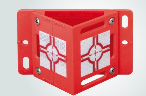 Imagen Soporte 2 caras 60x60mm con diana 4×4