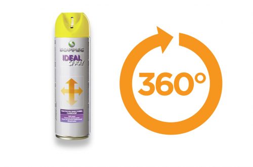 Imagen Spray de pintura IDEAL 360º Amarillo