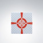 Diana reflectante adhesiva roja