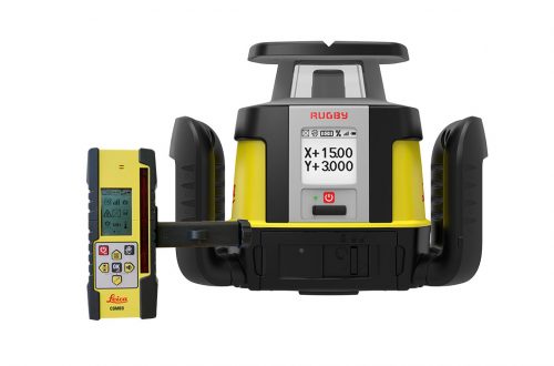 Imagen Nivel láser Leica Rugby CLA-CLX250 con receptor CLC COMBO