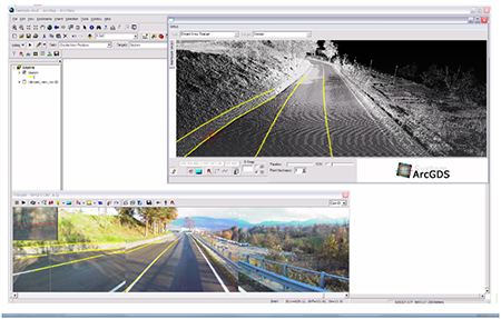Imagen Carreteras con Mobile Mapping