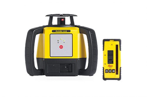 Imagen Nivel láser Leica Rugby 610 con receptor RE 140