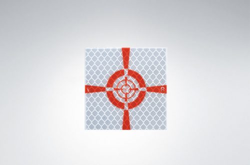 Imagen Dianas reflectantes adhesivas rojas ACRE