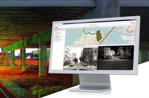 Imagen Visualizador para nubes de puntos Leica Pegasus:WebViewer