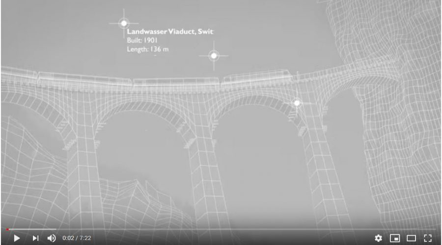 Video Trabajos topográficos en vías férreas