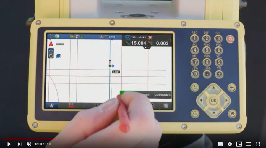 Video Estación total manual para la construcción Leica iCON iCB50