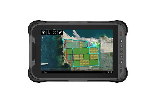 Imagen Tableta Leica Zeno Tab 2 para antena GG04 Plus