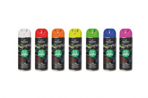 Imagen Spray de pintura forestal fluorescente FLUO MARKER SOPPEC