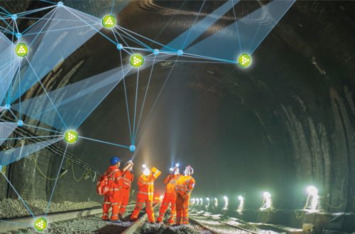 Imagen Pack diseñado para la medición de convergencias en Túnel