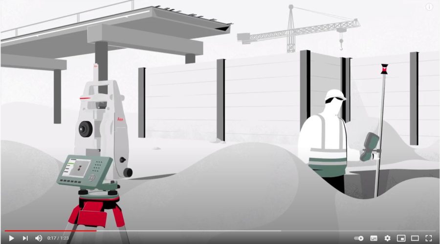 Video Estación Total Leica TS16