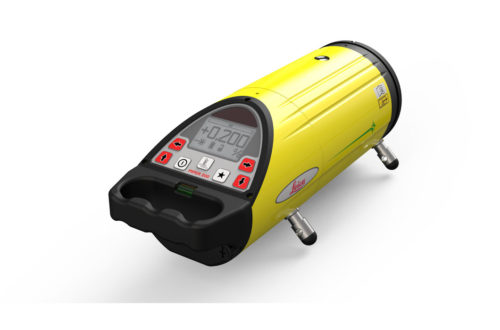 Imagen Láser de tuberías Leica piper rayo verde