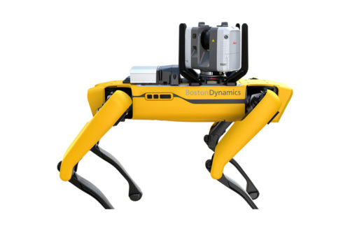 Imagen Leica RTC360 para robot móvil Boston Dynamics SPOT