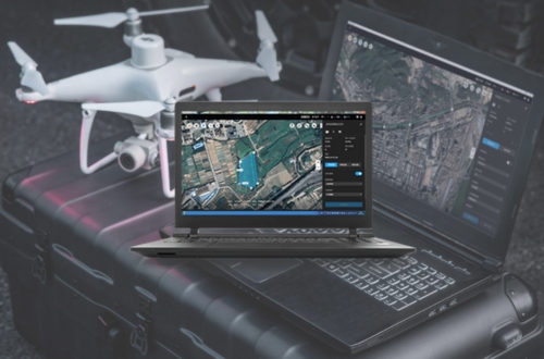 Imagen DJI TERRA Software de captura de la realidad para dron