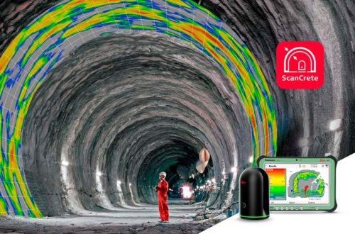 Imagen ScanCrete solución Leica para hormigonado