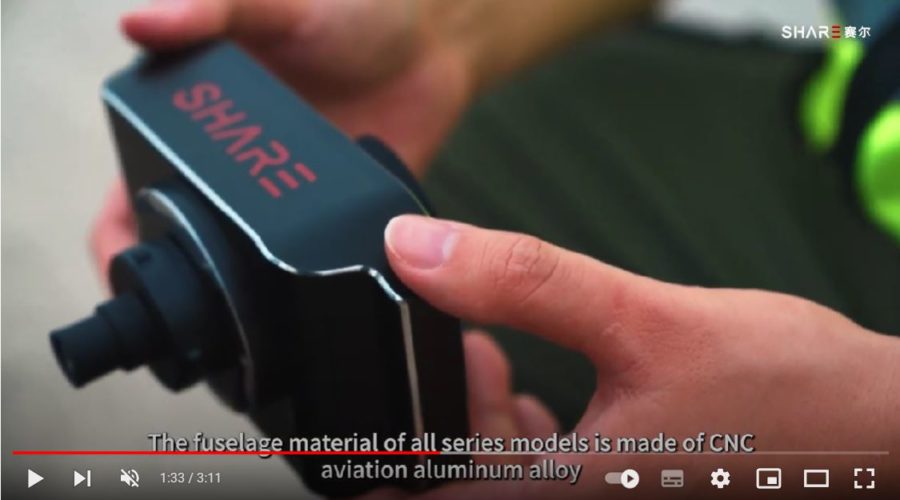 Video Cámara dron para ortofotos SHARE 6100 Series