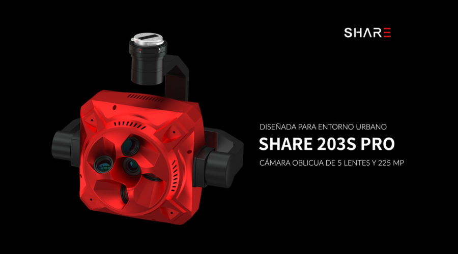 Video Cámara profesional SHARE UAV 203S PRO