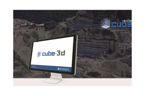 Imagen Software Cube 3D Stonex
